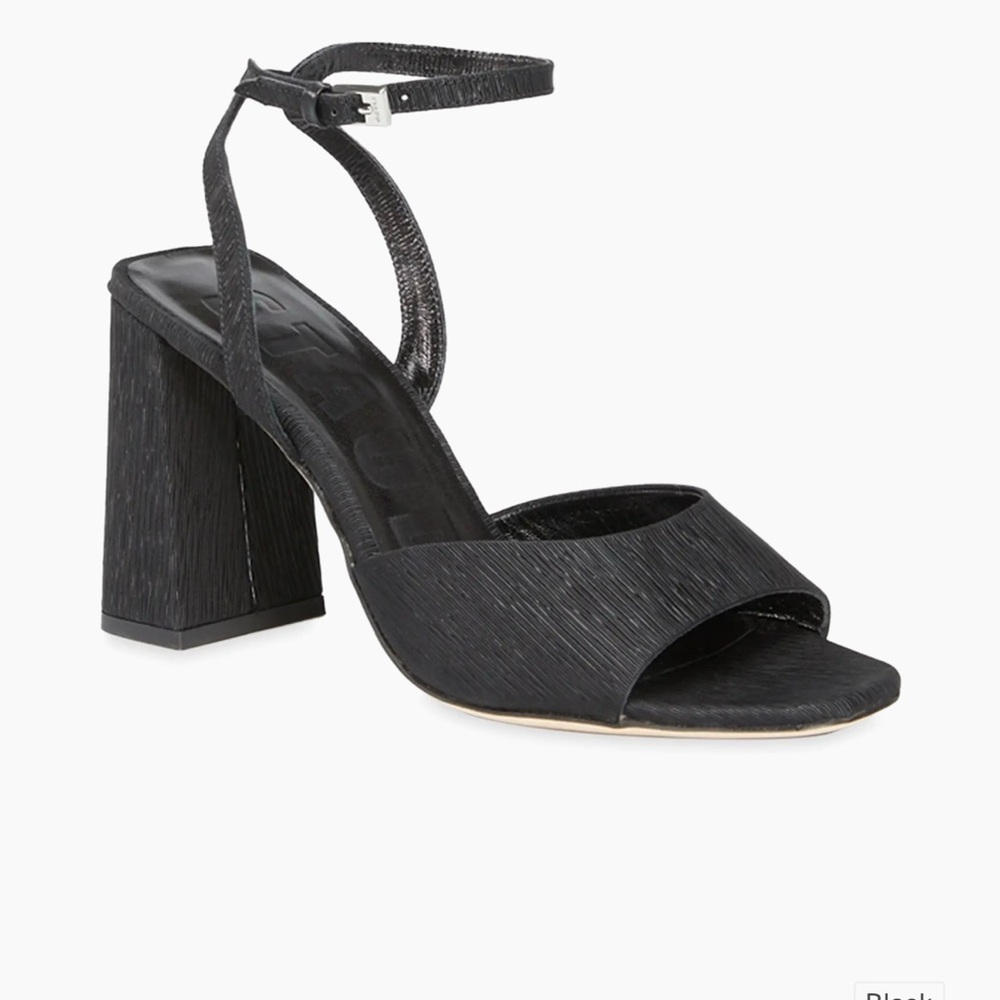 New! STAUD Solange 100MM Block-Heel Sandals size 39
